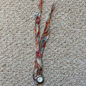 Fashion watch - Geneva Quartz watch with cloth strap - GUC